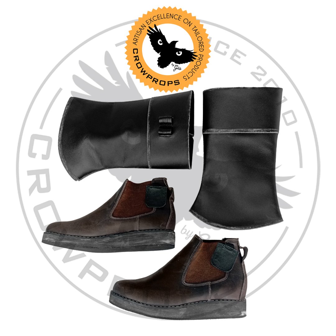 Axe Woves Long Boots and Gaiters | CROWPROPS